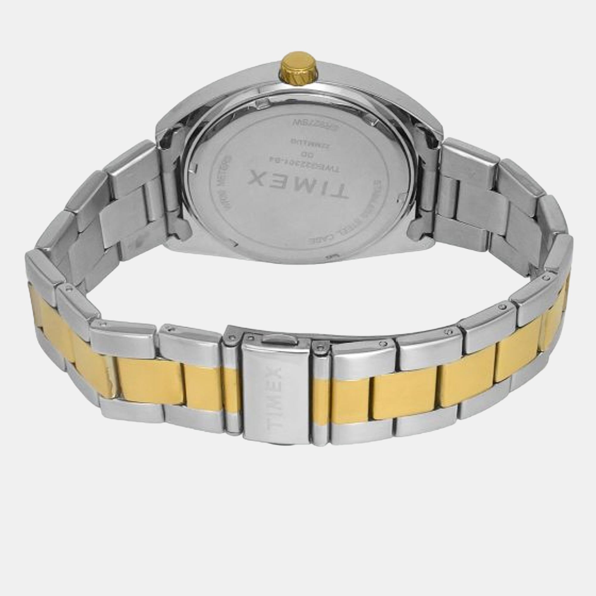 E Class Men Quartz Blue Dial Multi-Function Stainless Steel Watch TWEG22301