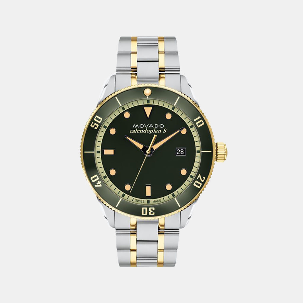 Movado Round Green Analog watch
