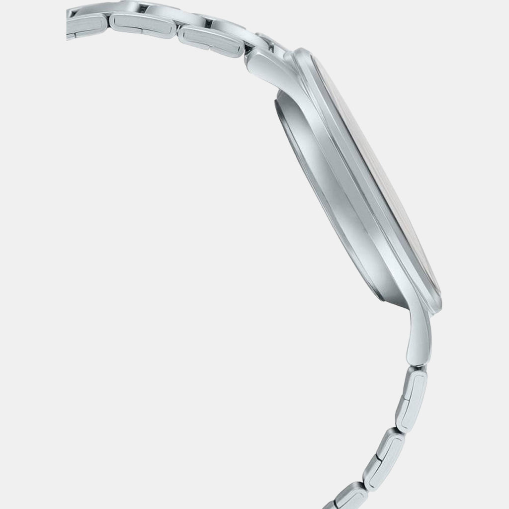 Enticer Men Quartz Red Dial Analog Stainless Steel Watch A2109