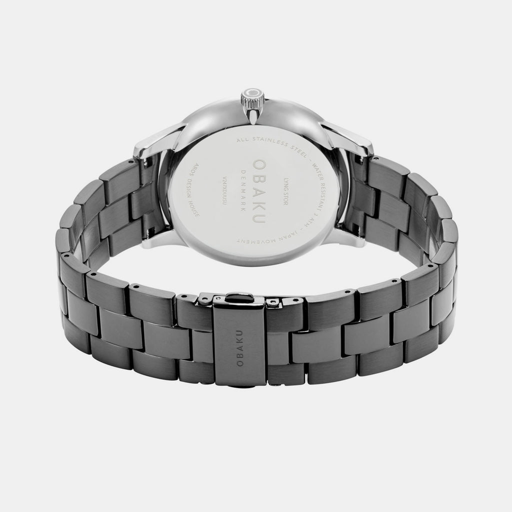 Obaku Men Round Grey watch
