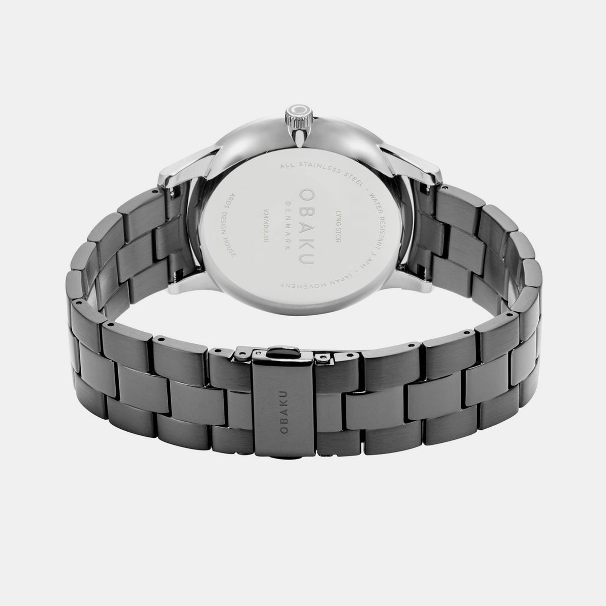 Obaku Men Round Grey watch