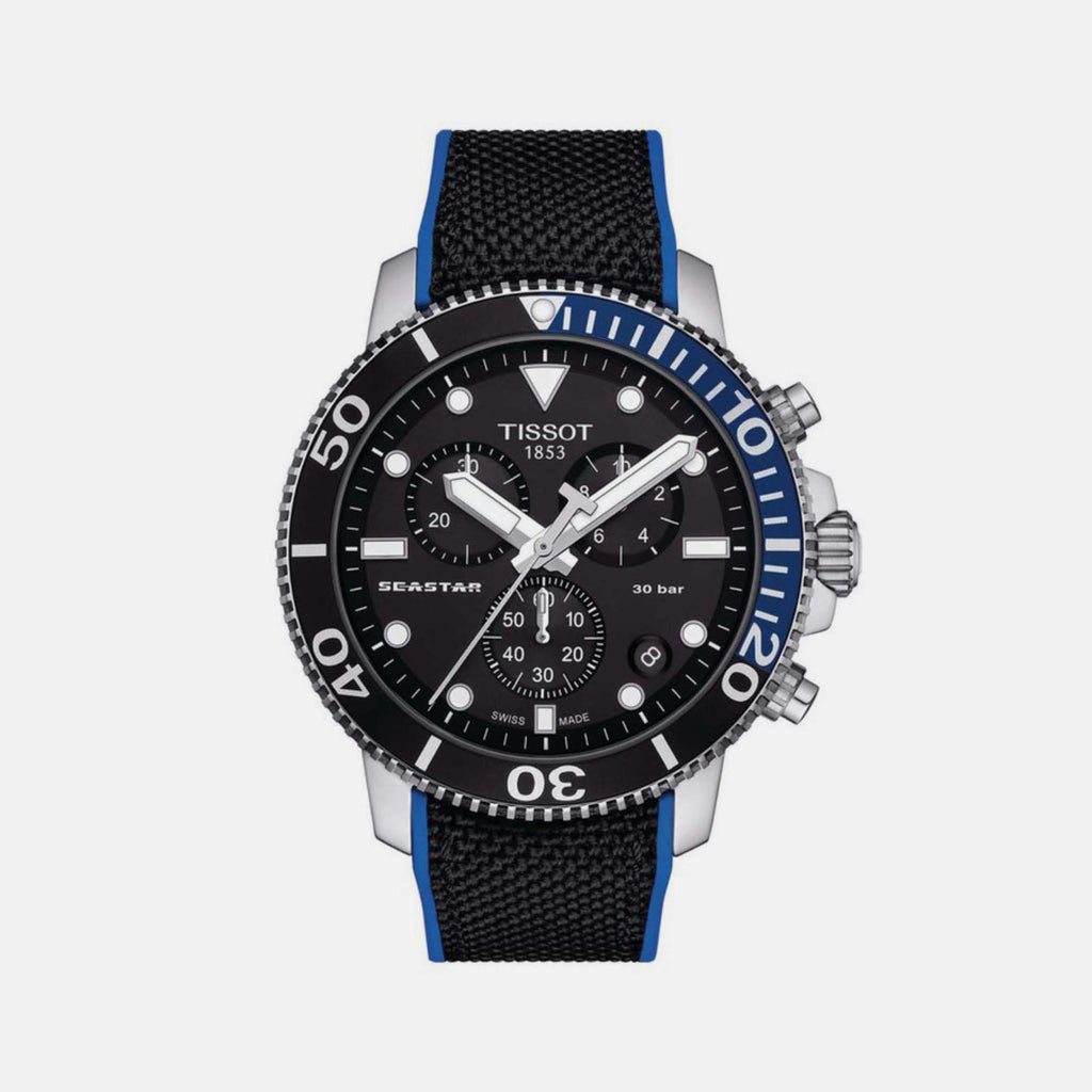 Tissot Round Black Analog watch