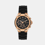 Mont Neo Round Black Chronograph watch