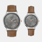 Timex Round Grey Analog watch