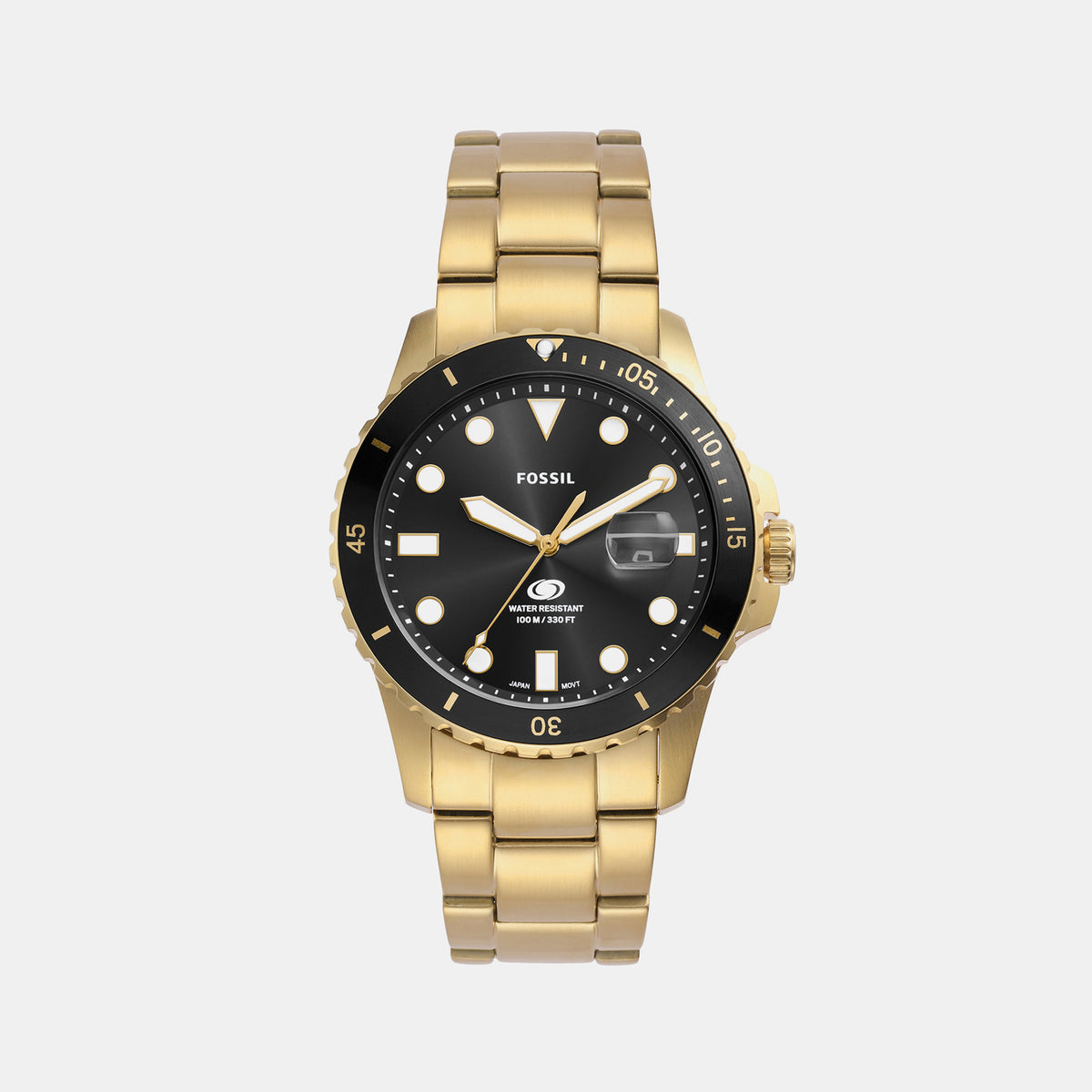 Fossil Round Black Analog watch