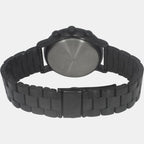 Fashion Men Quartz Black Dial Chronograph Stainless Steel Watch TWEG20010