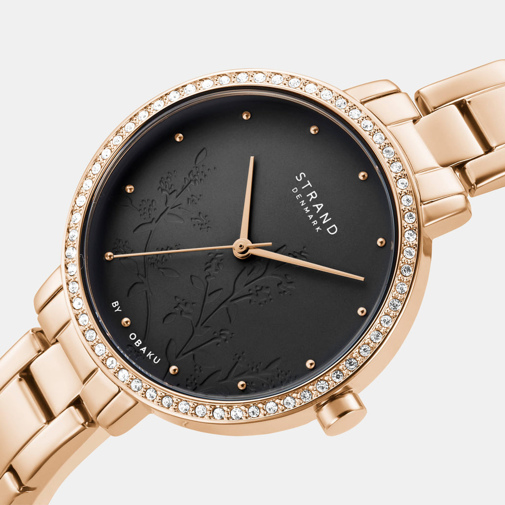 Strand Women Round Black watch