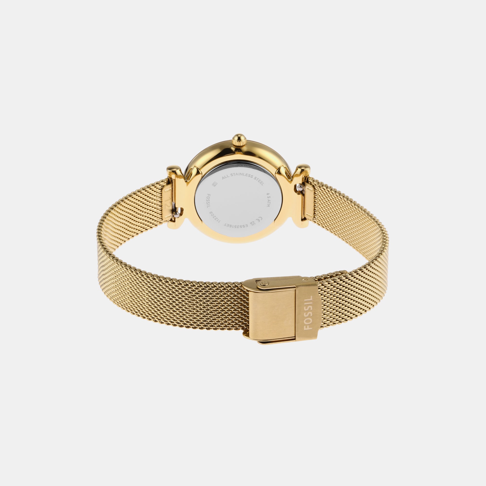 Fossil Mesh White watch