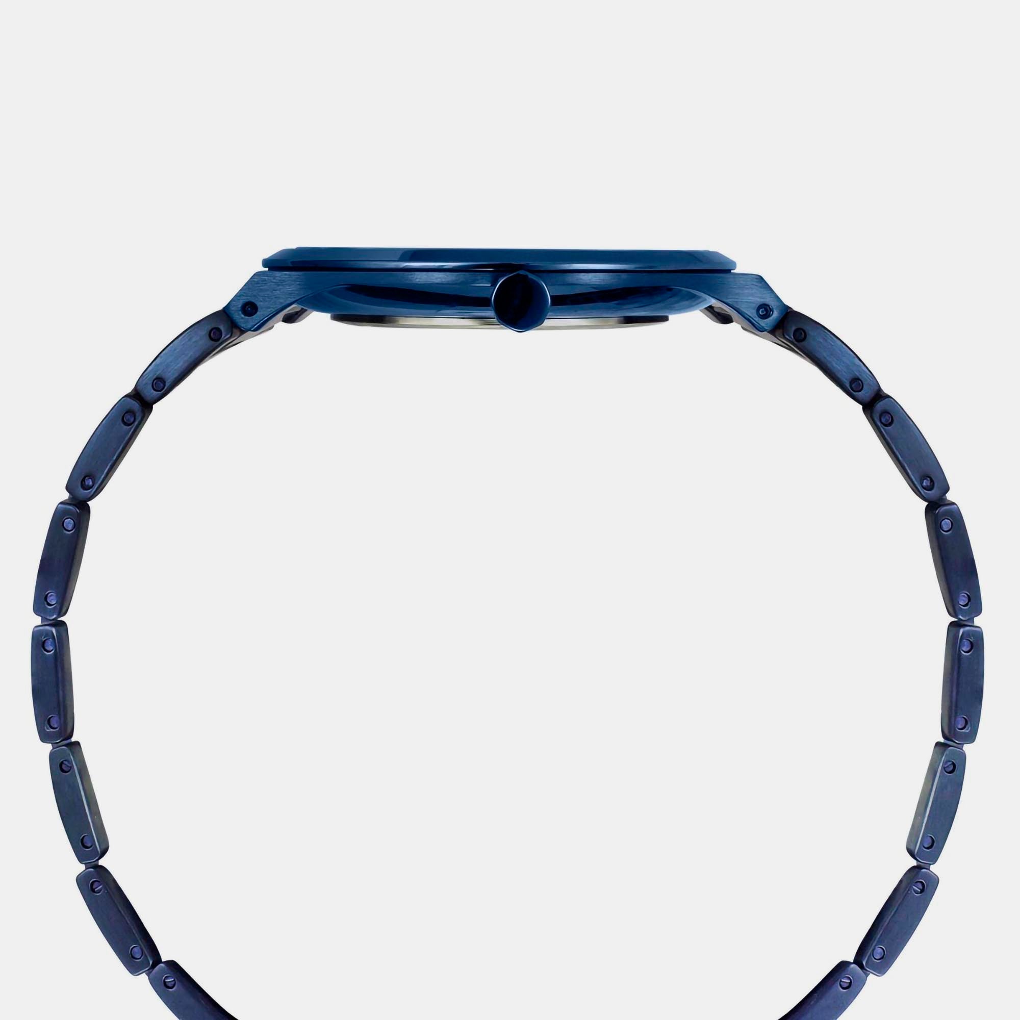 Timex Stainless Steel Blue watch