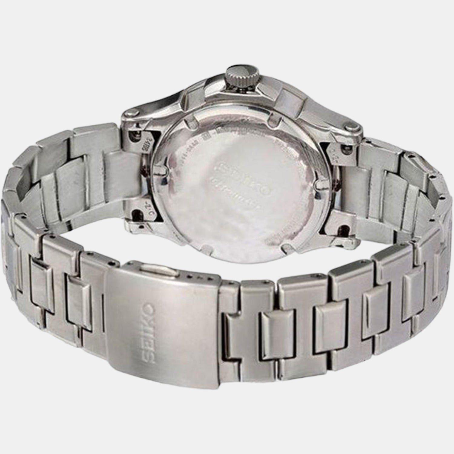 Male White Multifunction Analog Stainless Steel Watch SNP001P1