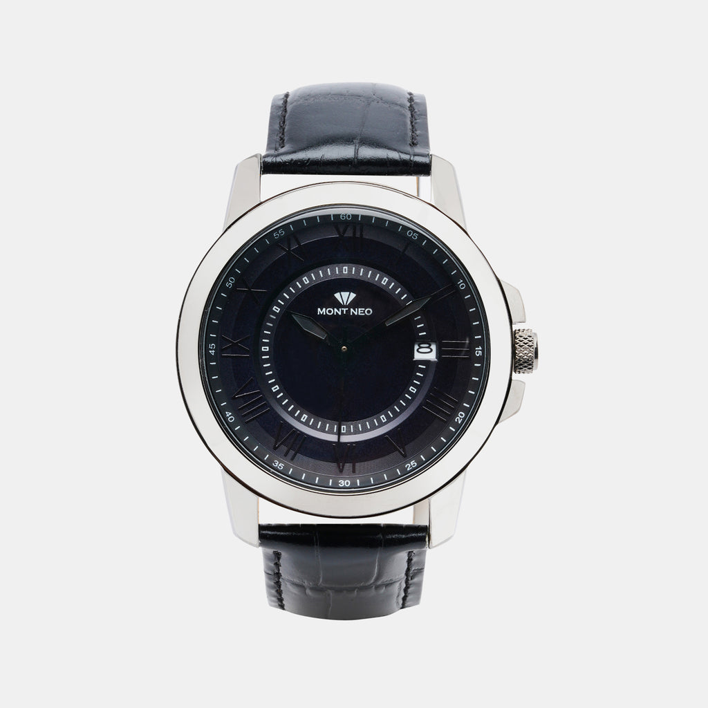 Mont Neo Round Blue Analog watch