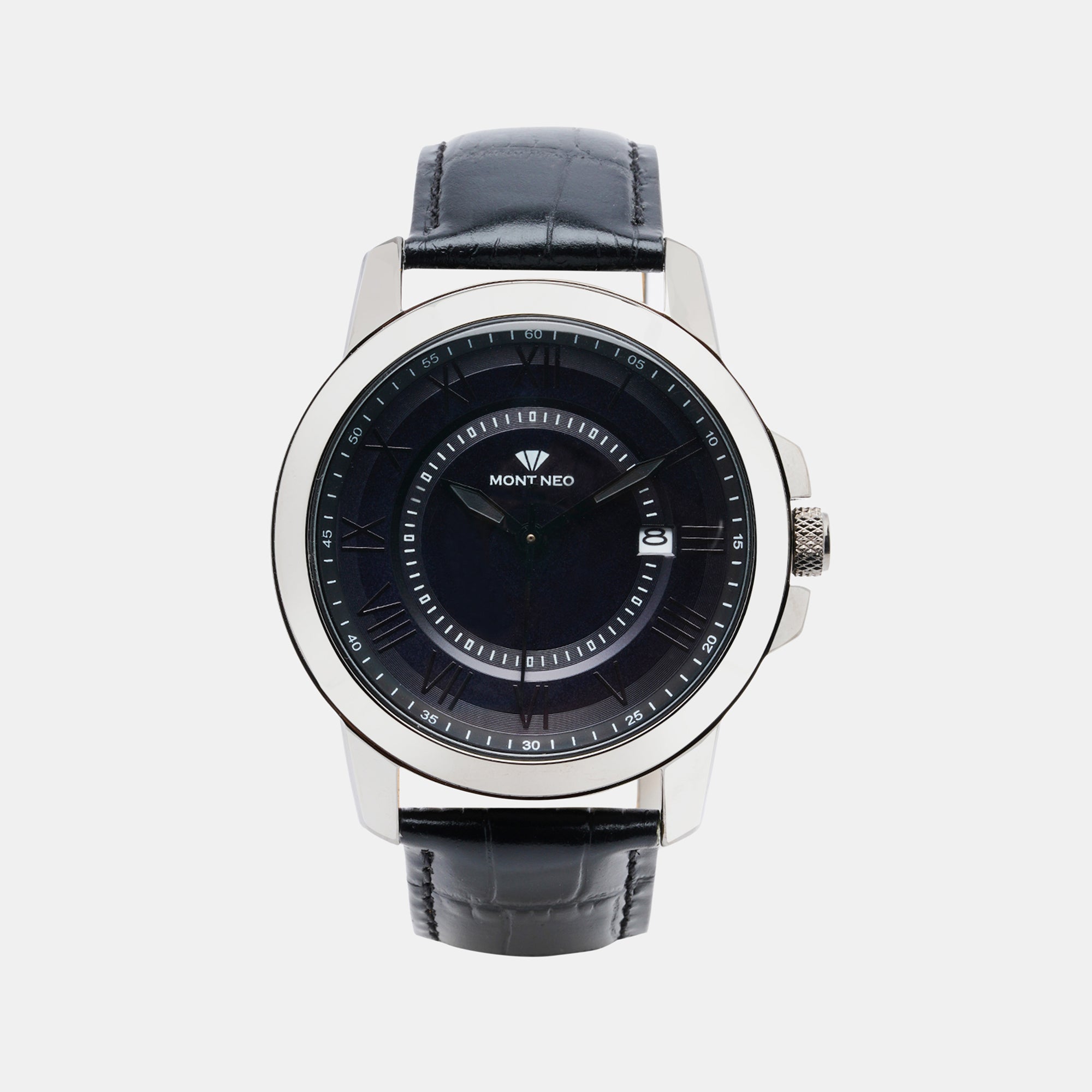 Mont Neo Round Blue Analog watch