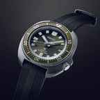Seiko Men Round Green watch