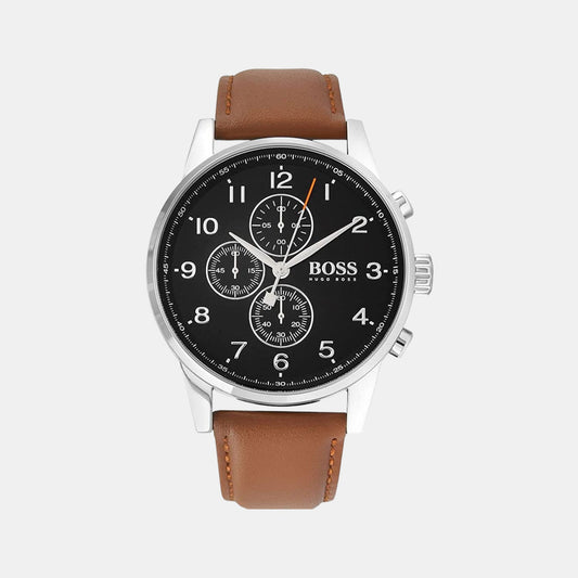 Male Leather Chronograph Watch 1513812