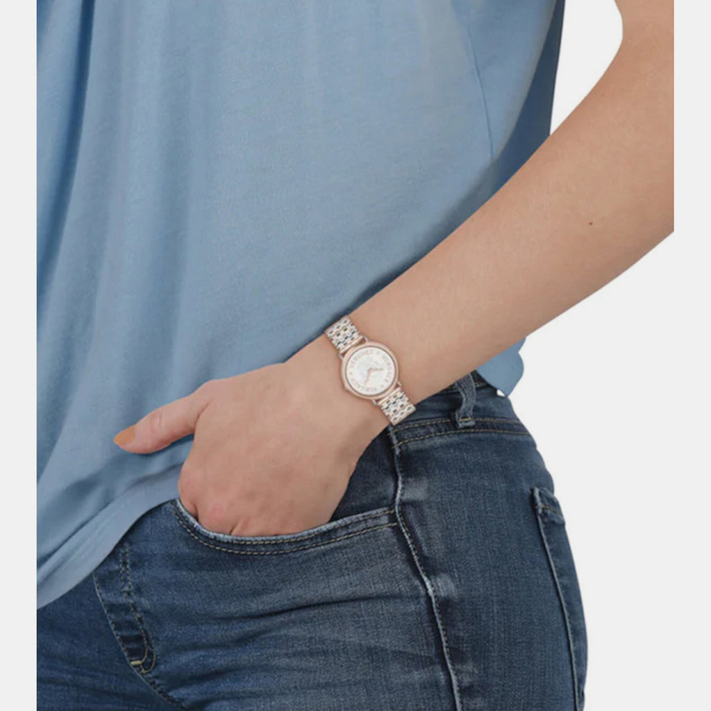 Versace Stainless Steel Round watch