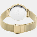 Brink Lille Gold Women Quartz White Dial Analog Stainless Steel Watch V248LXGIMG