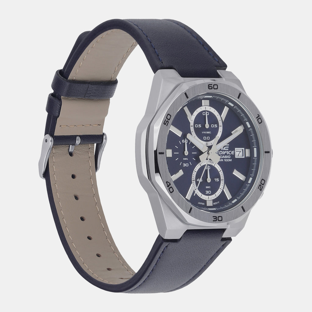 Casio Men Octagon Blue watch