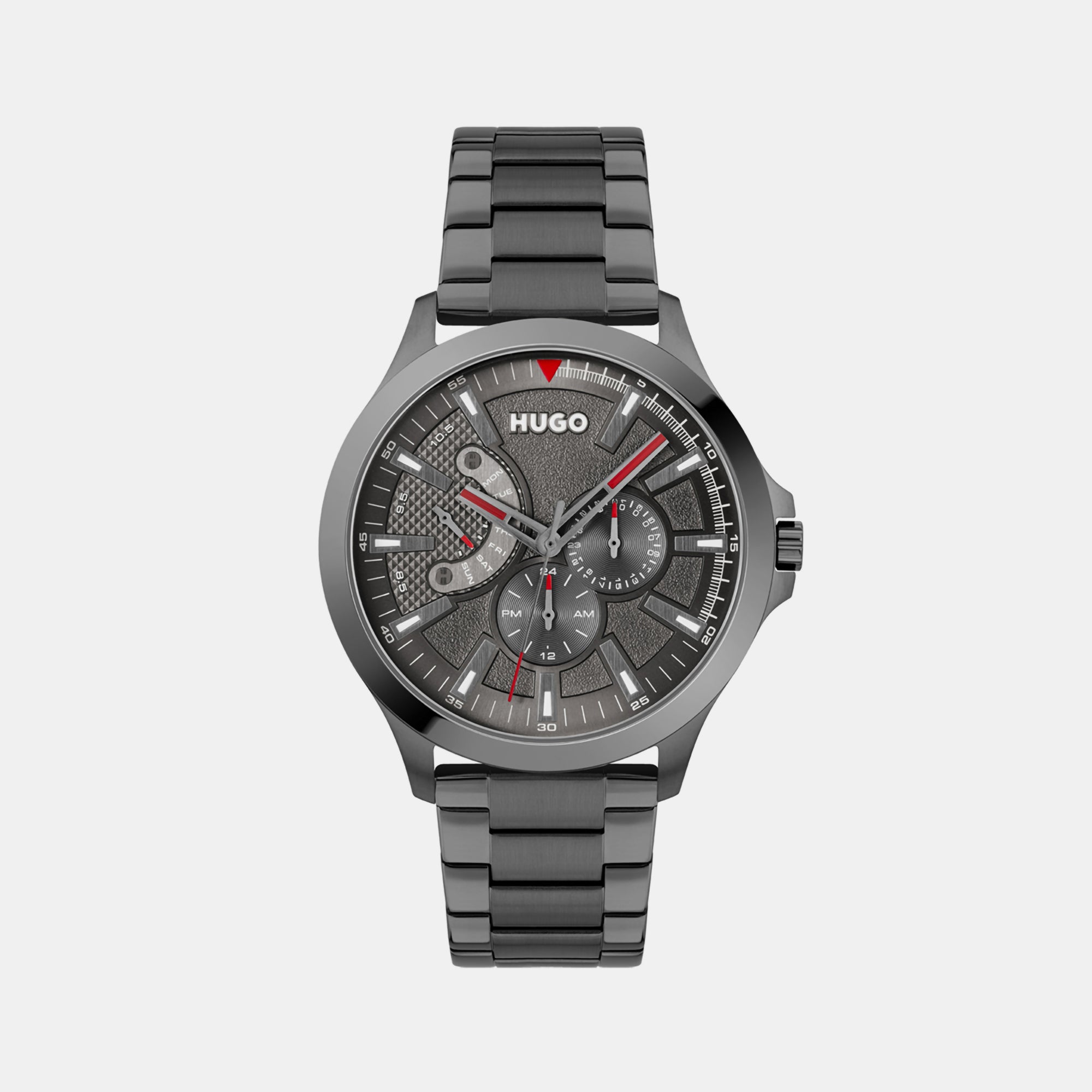 Boss Round Grey Chronograph watch