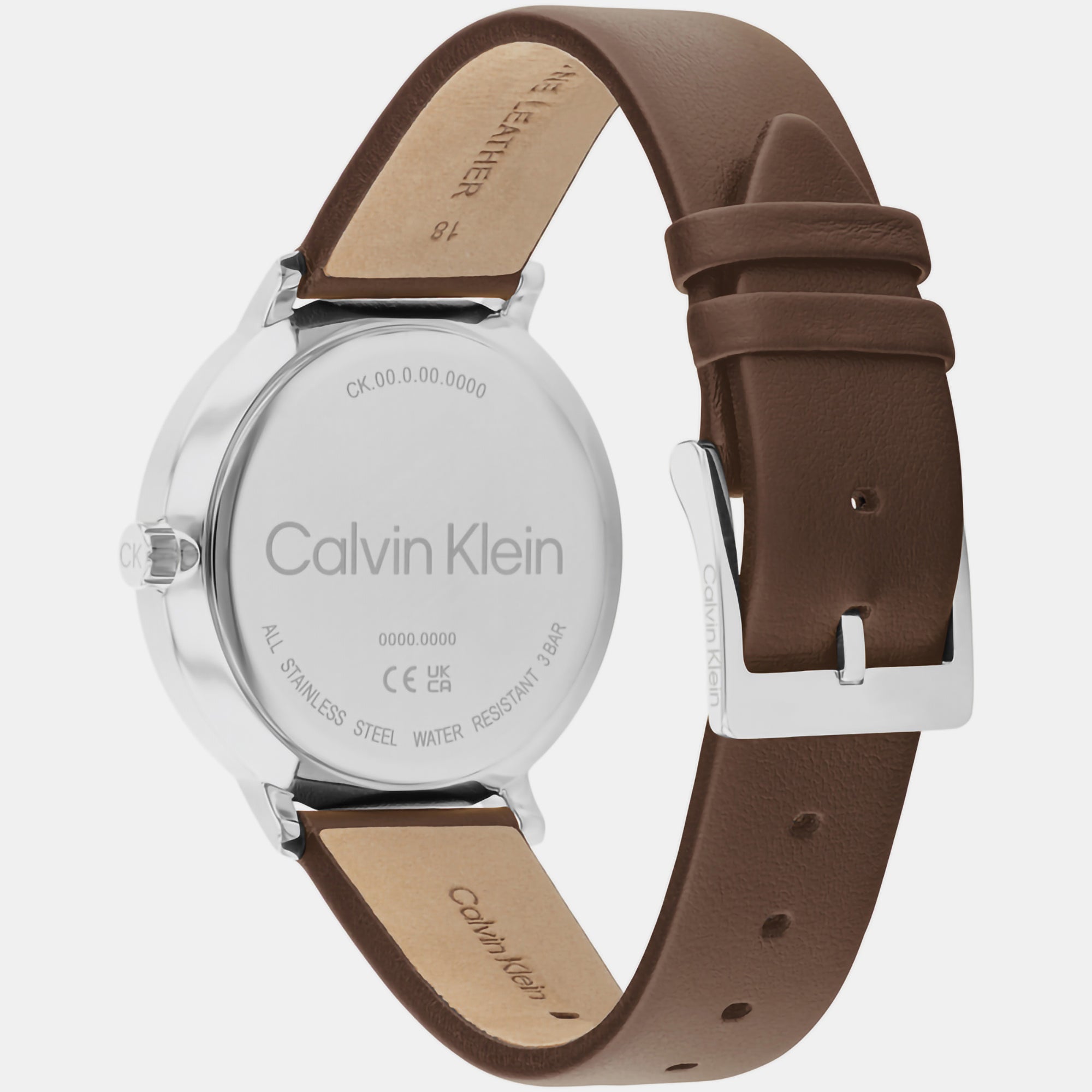 Calvin Klein Unisex Round Blue watch