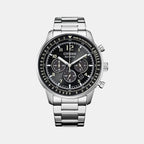 Citizen Round Black Chronograph watch