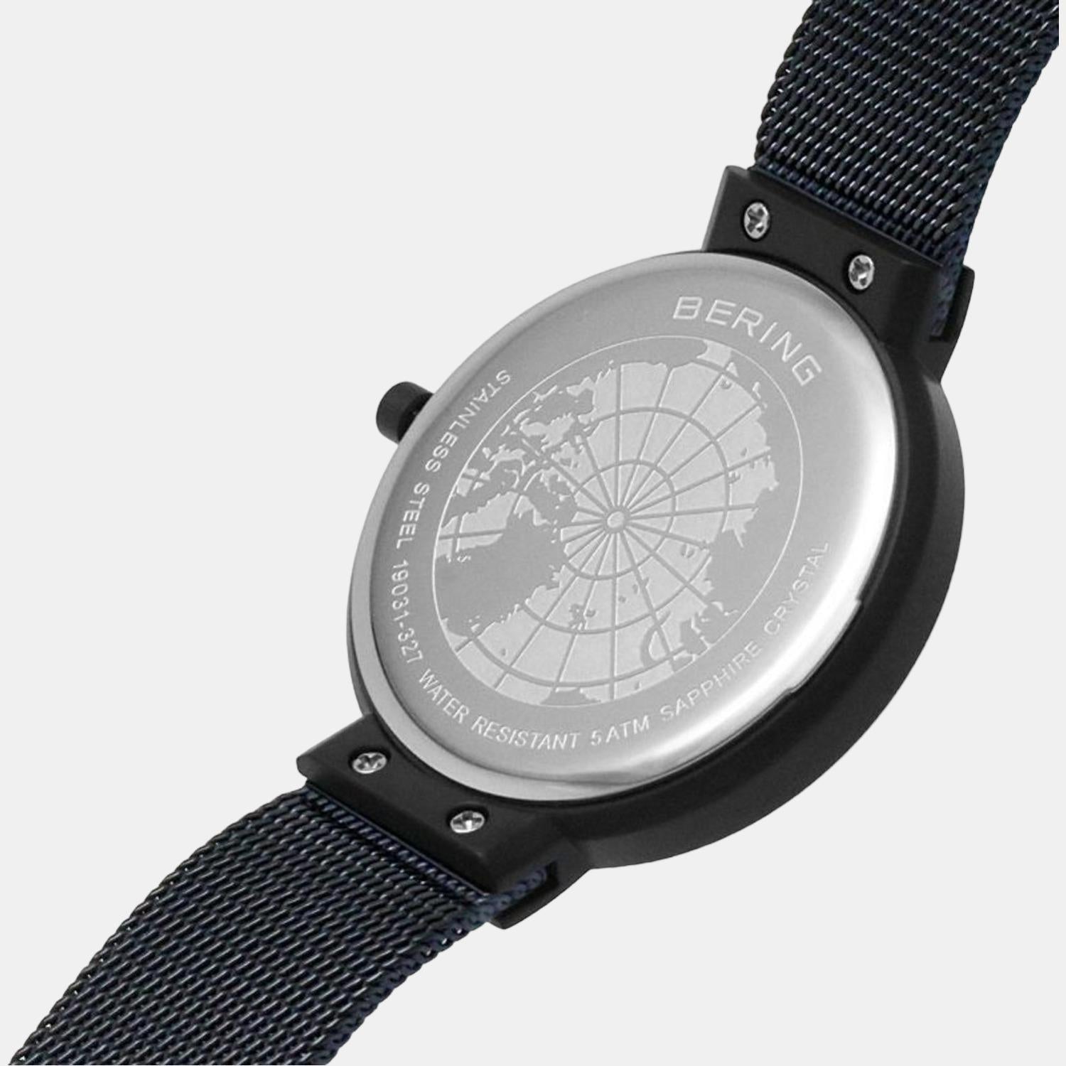 Bering Women Round Blue watch