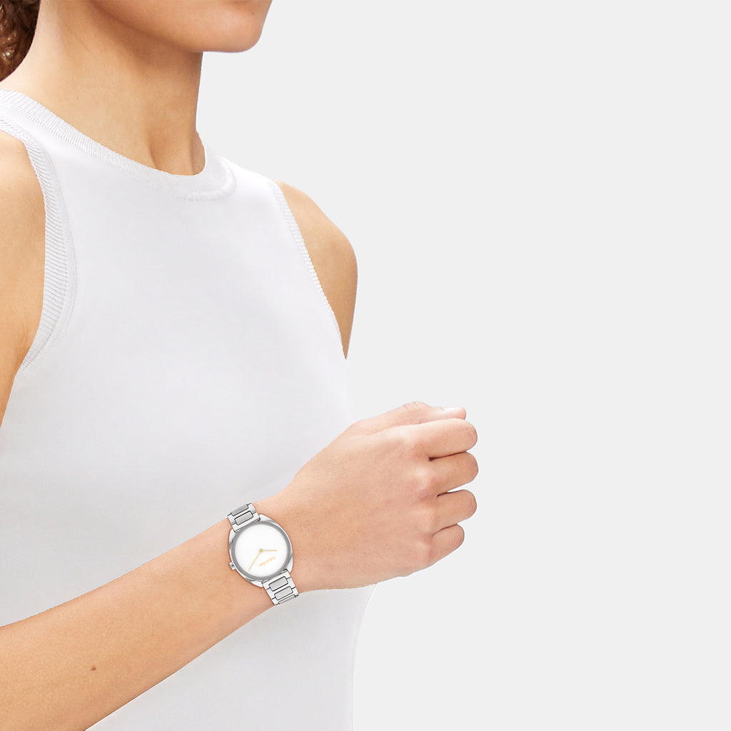 Calvin Klein Stainless Steel Round watch