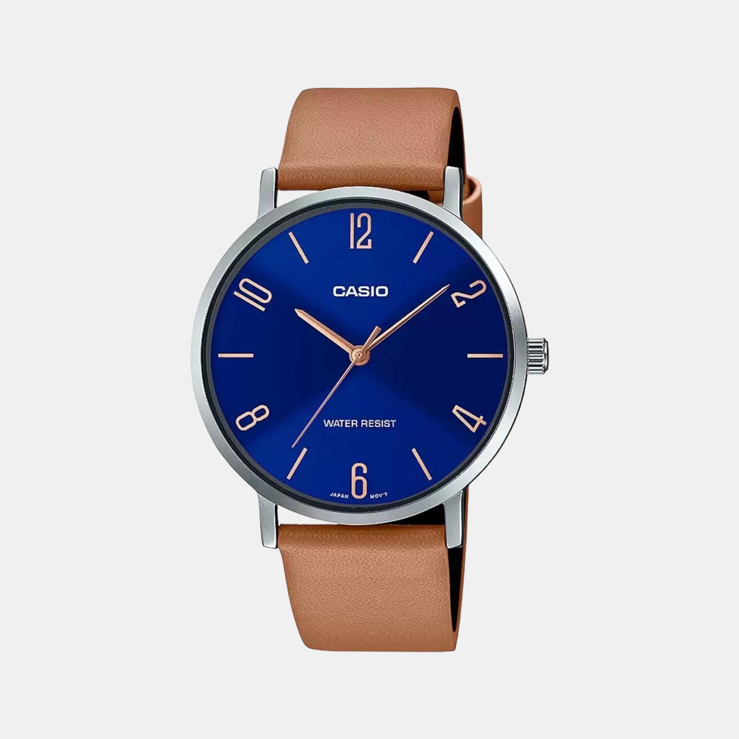 Casio Round Blue Analog watch