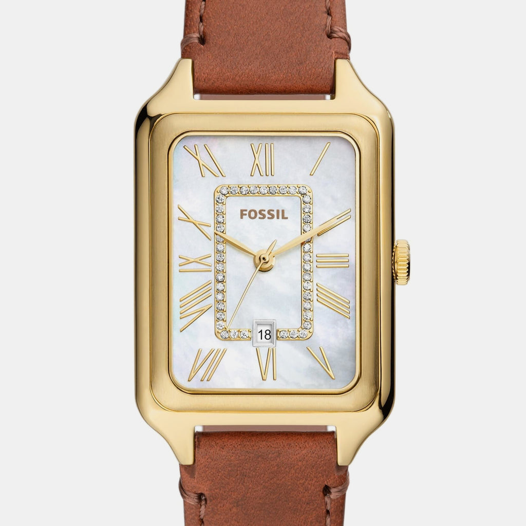 Fossil Stainless Steel Rectangular watch