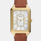 Fossil Stainless Steel Rectangular watch