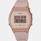 Vintage Women Quartz Rose Gold Dial Digital Resin Watch D213