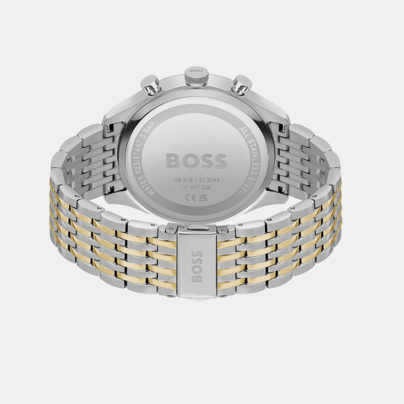 Boss Men Round Green watch