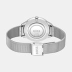 Pura Women Quartz Black Dial Analog Stainless Steel Watch 1502636