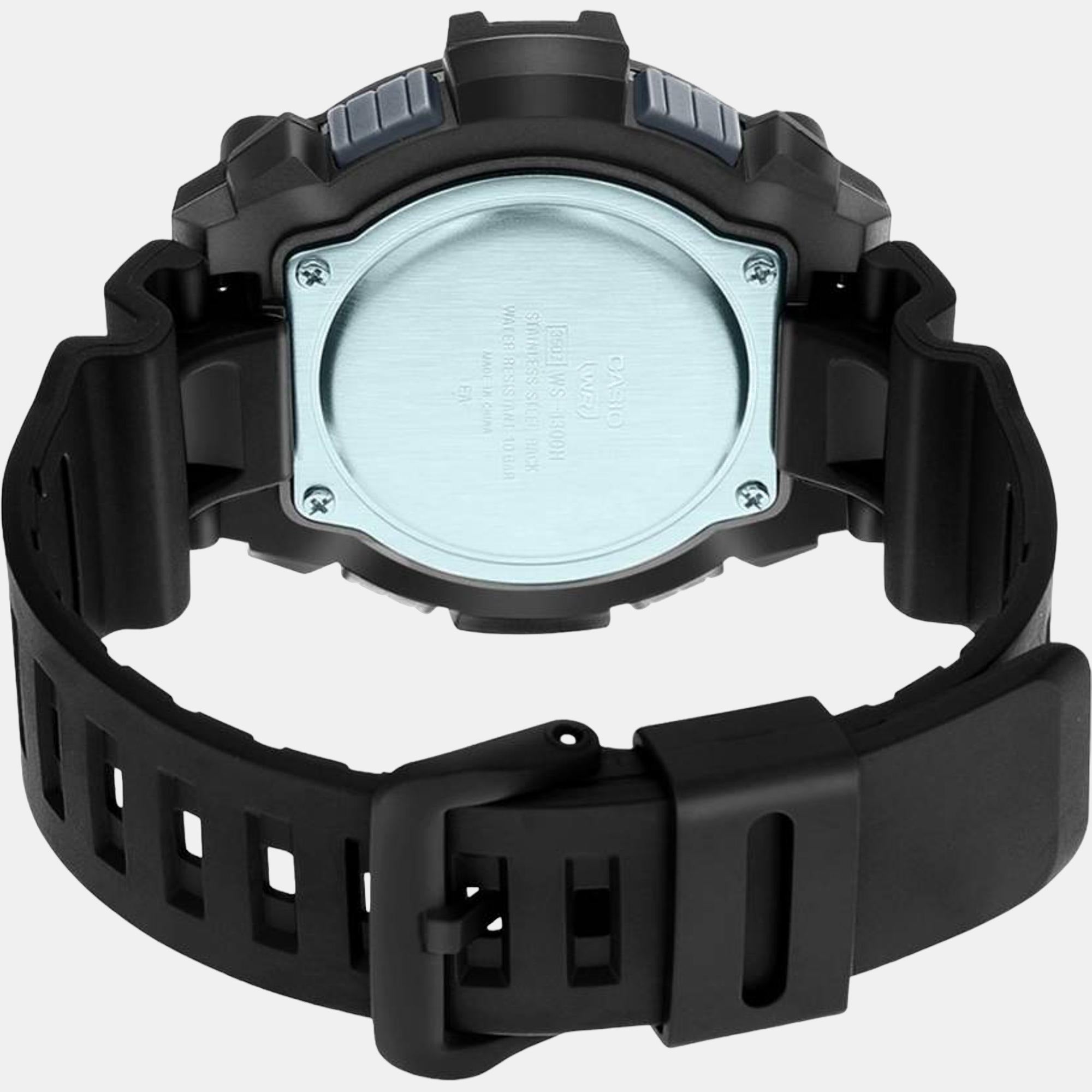 Youth Unisex Quartz Black Dial Digital Resin Watch D251