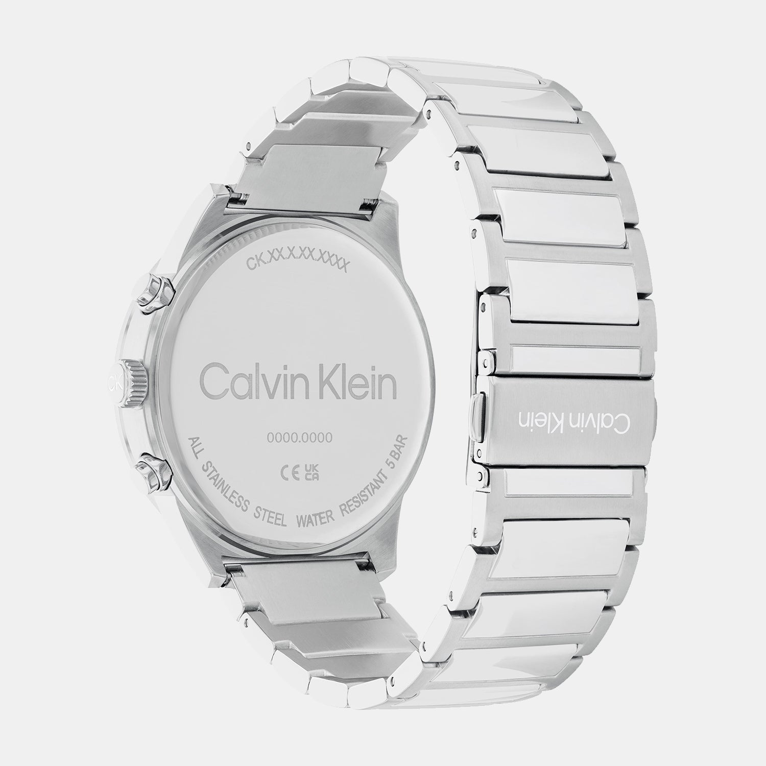 Calvin Klein Men Round Blue watch