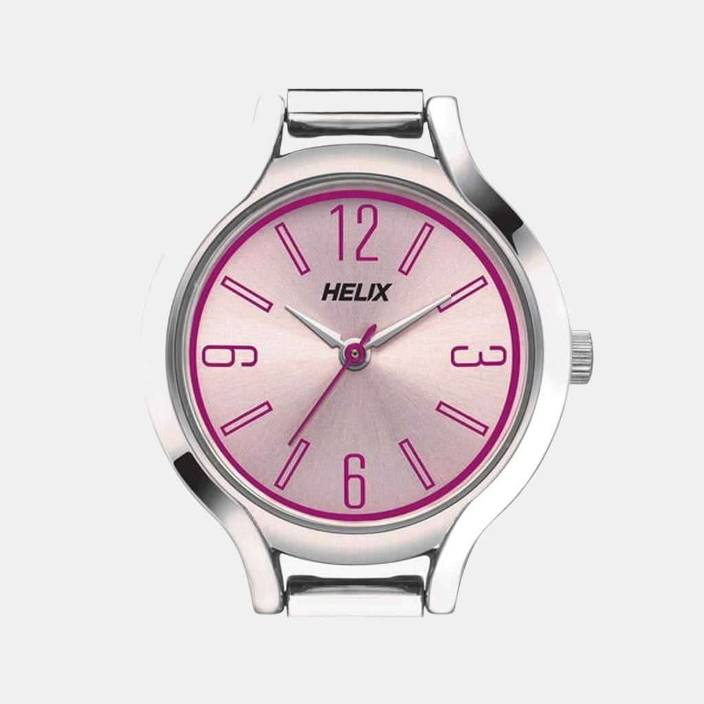 Helix Stainless Steel Round watch