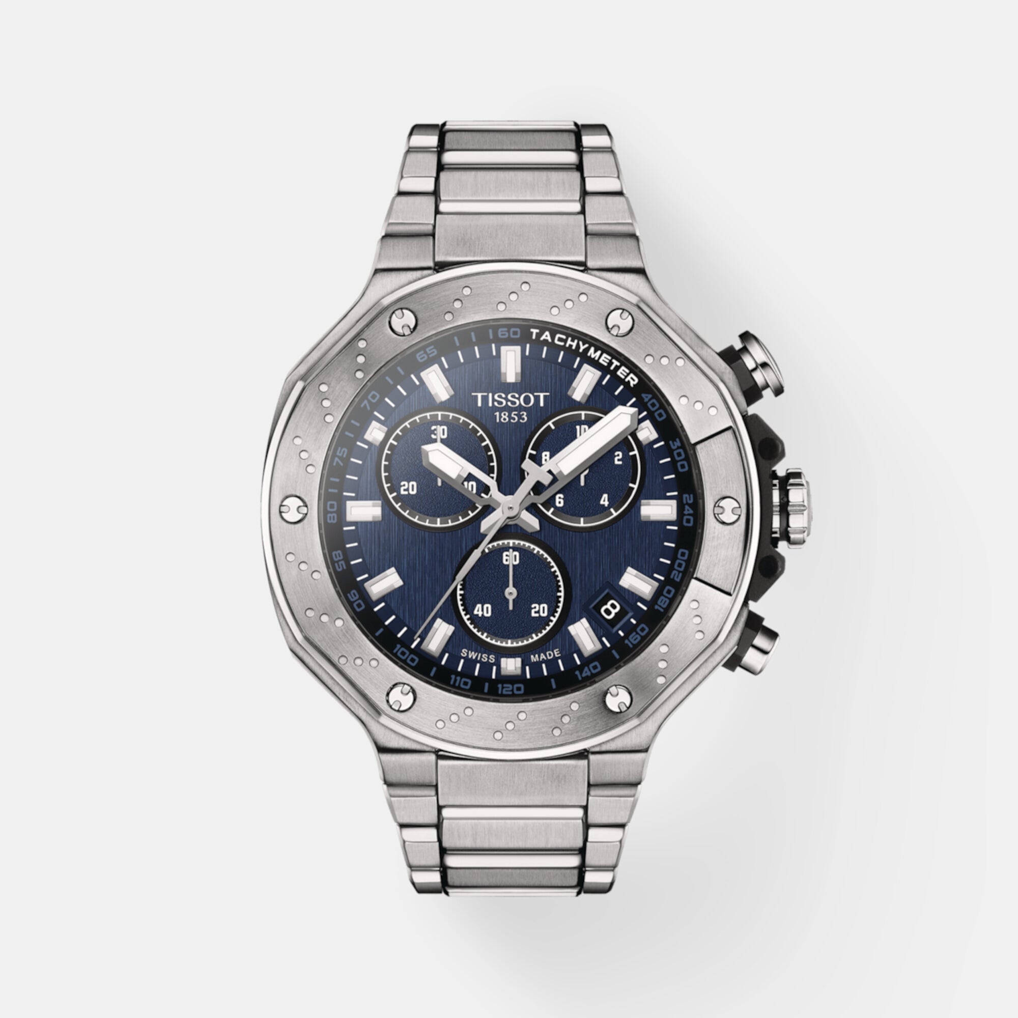Tissot Round Blue Analog watch