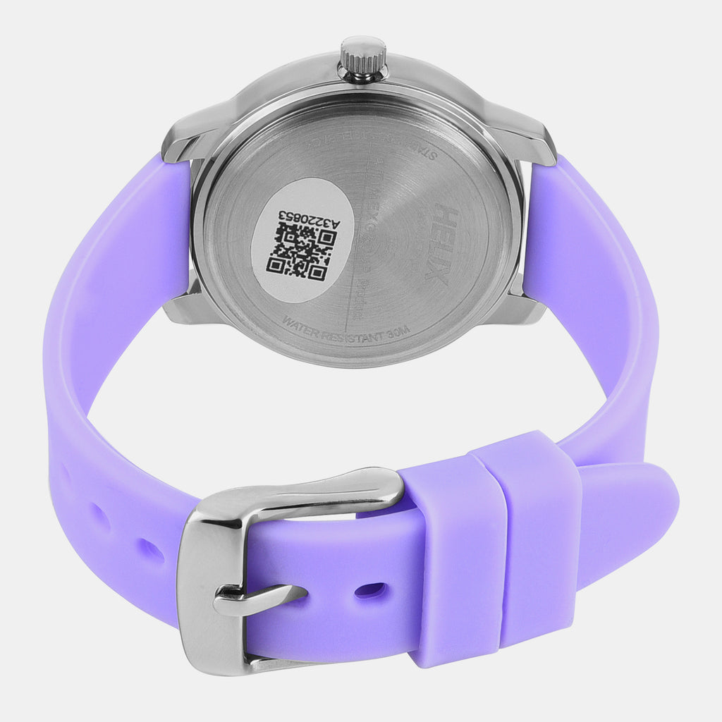 Helix Silicone Purple watch