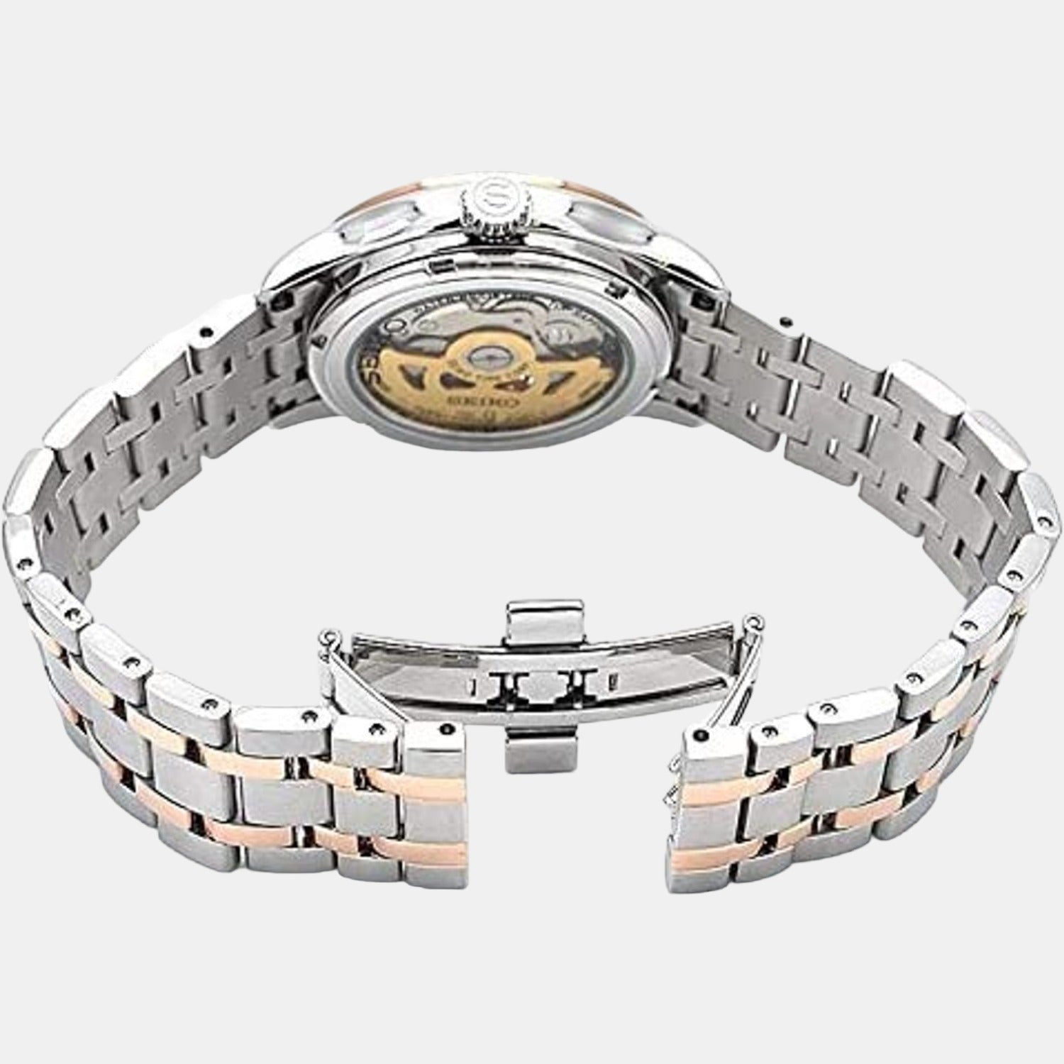 Seiko Men Round White watch