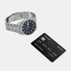 Seiko Stainless Steel Blue watch