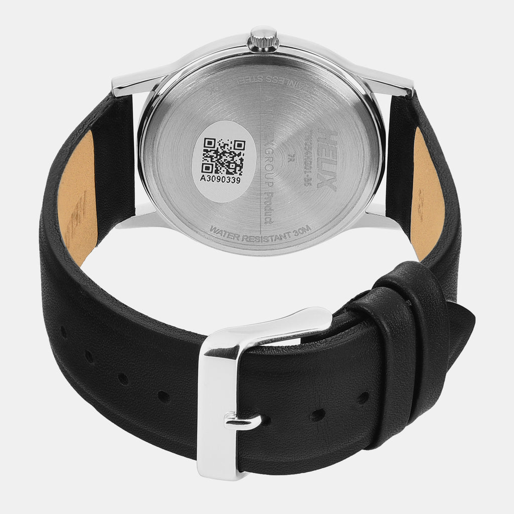 Helix Leather Green watch