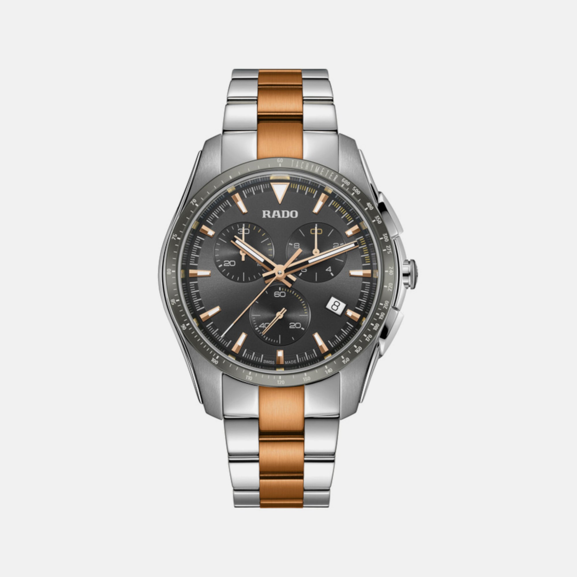 Rado hyperchrome best sale chronograph men's watch