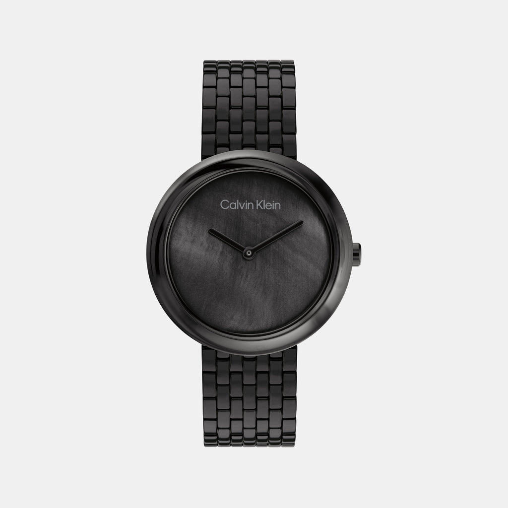 Calvin Klein Round Mother Of Pearl Analog watch