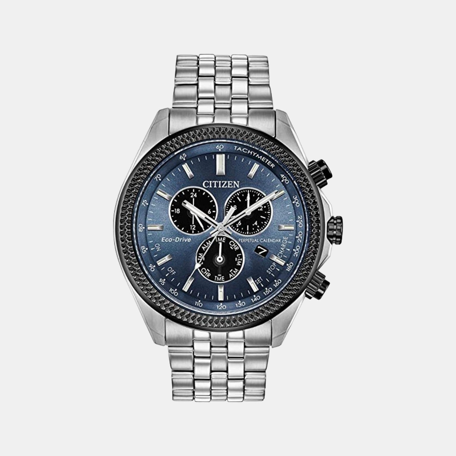 Citizen Round Blue Chronograph watch