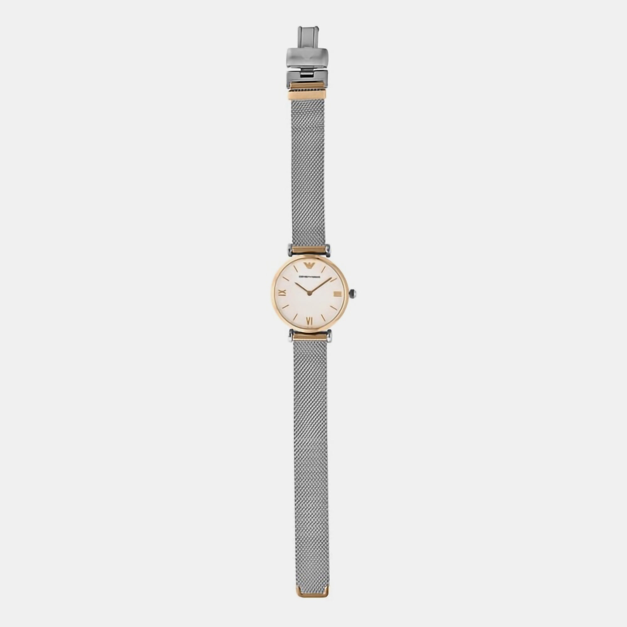 Emporio Armani Women Round Mother Of Pearl watch