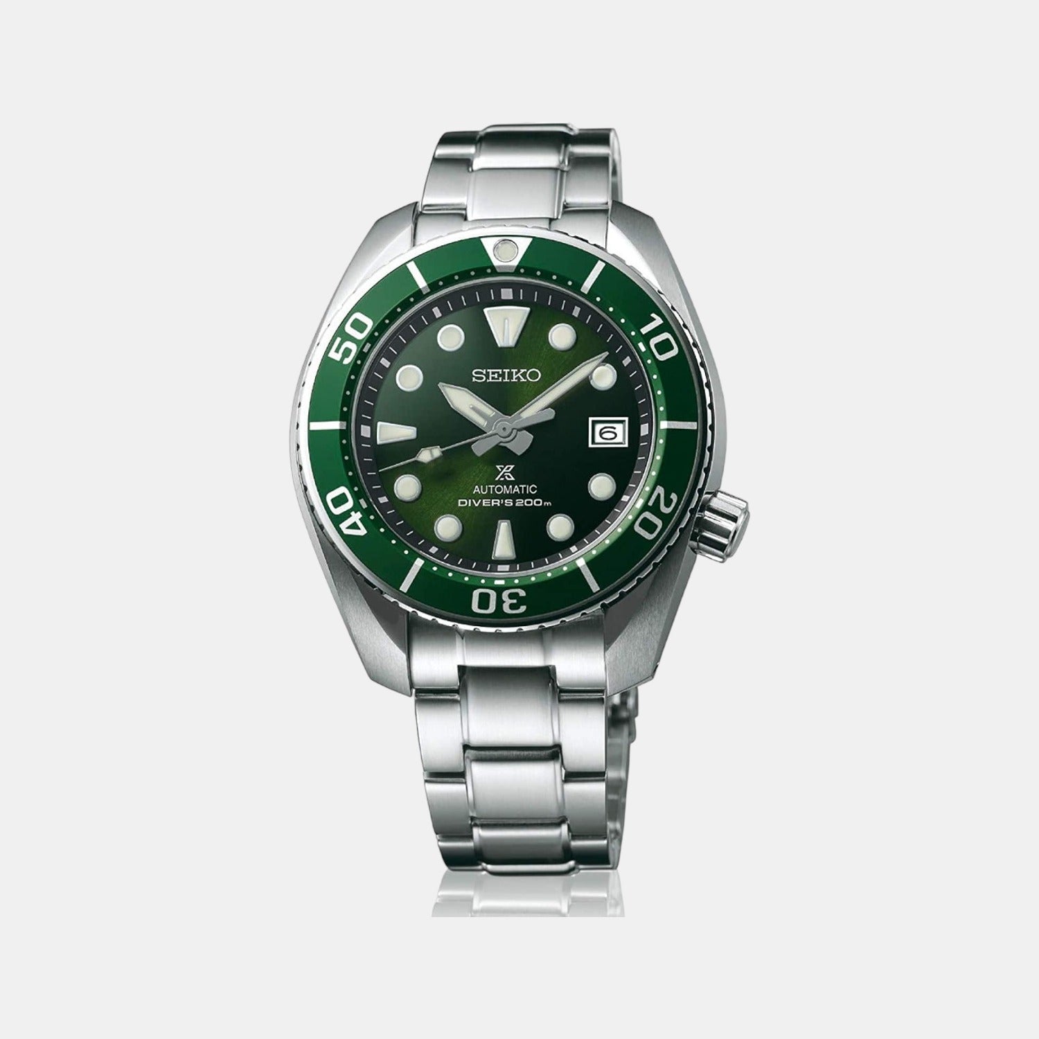 Prospex Male Green Stainless Steel Automatic Chronograph Watch