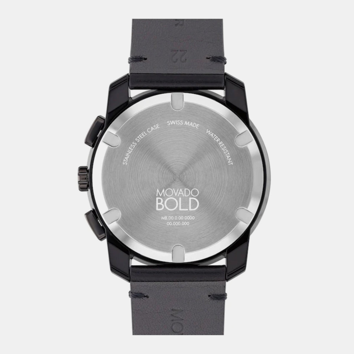 Movado Men Round Black watch