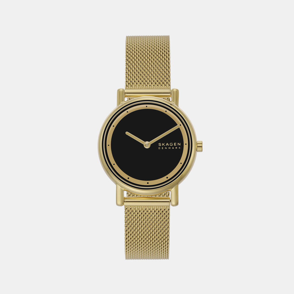 Skagen Round Black Analog watch