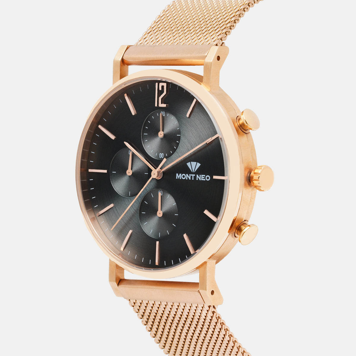 Mont Neo 40 mm Round Quartz watch