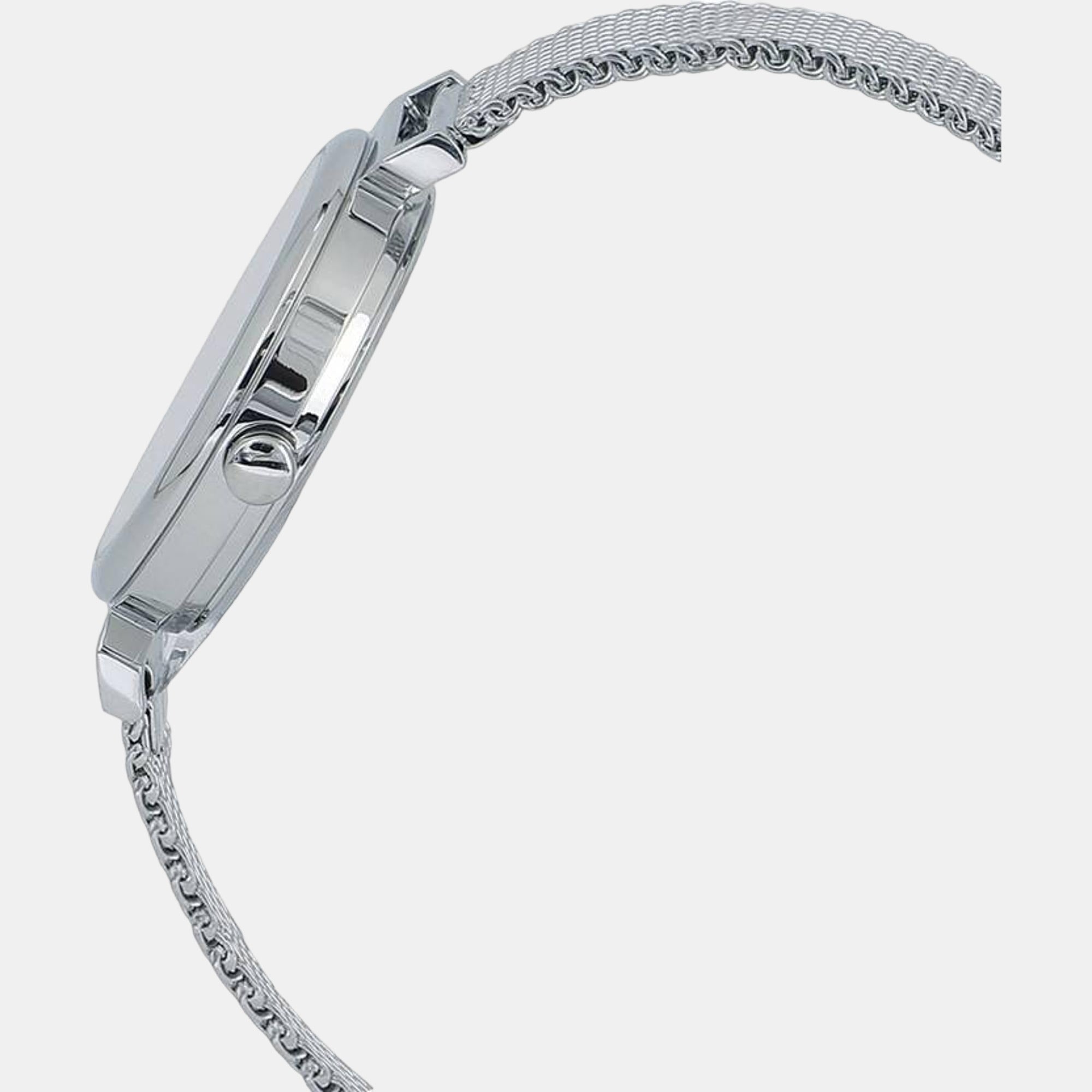 Enticer Women Quartz White Dial Analog Stainless Steel Watch A2125