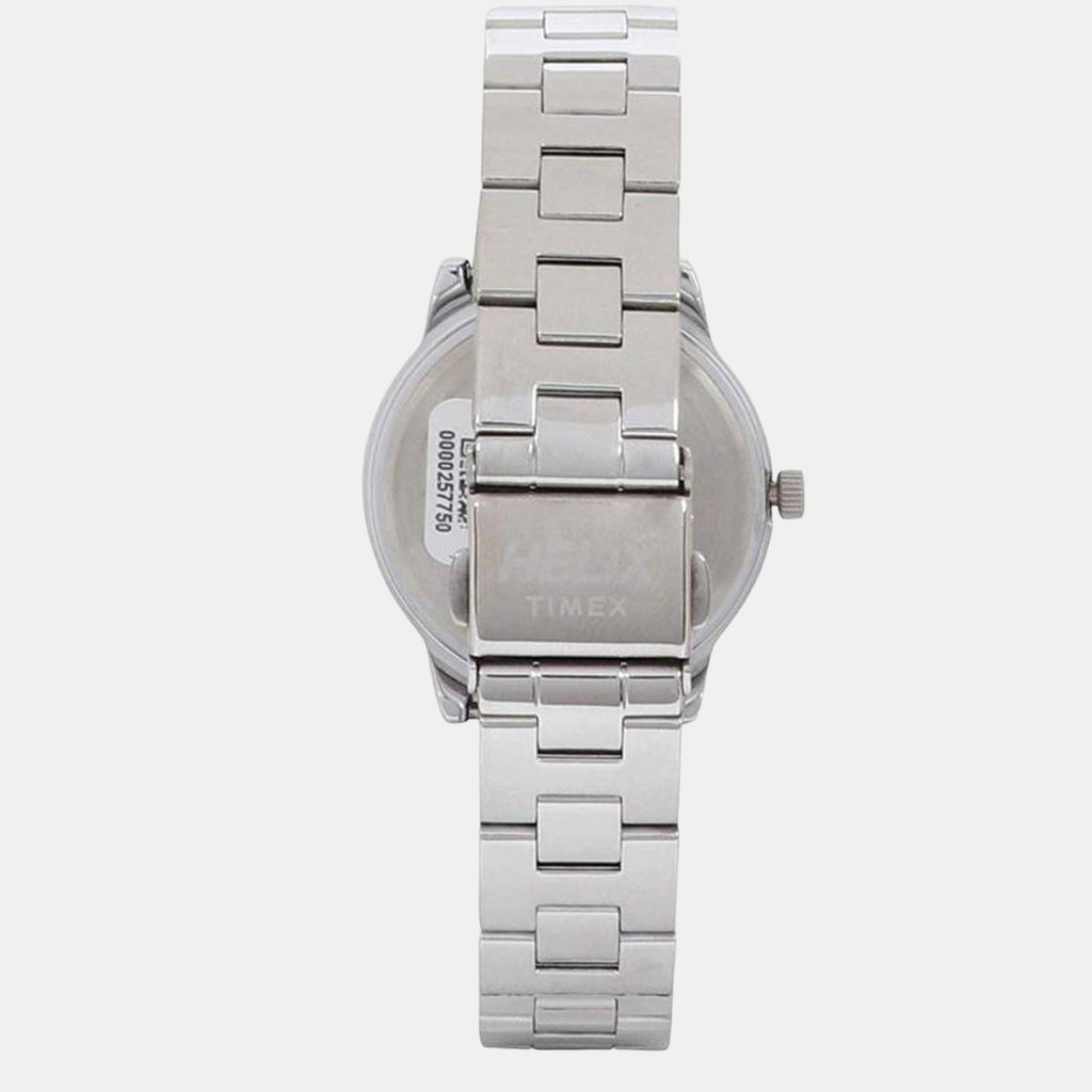 Helix Stainless Steel Round watch